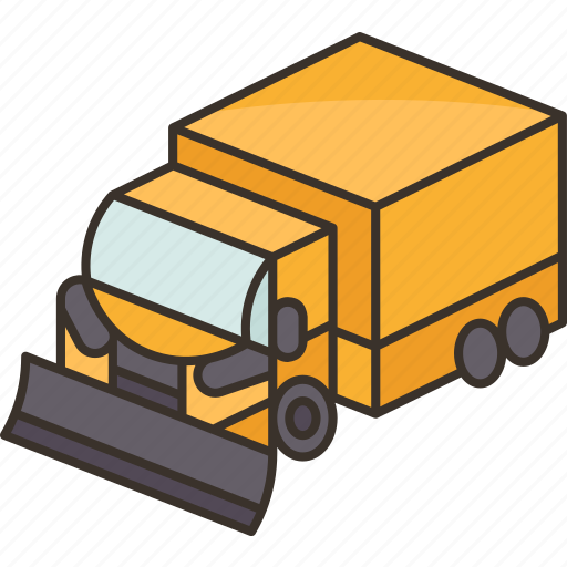 Snowplow, blizzard, snow, removal, service icon - Download on Iconfinder