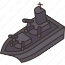 warship, battleship, vessel, military, war