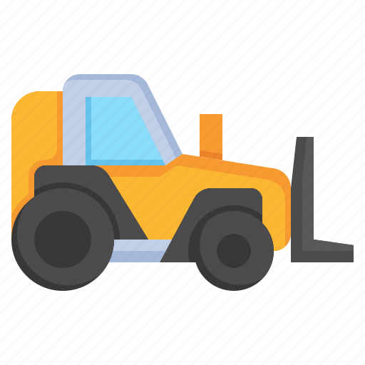 Bulldozer, excavator, construction, tools, transportation, industry icon - Download on Iconfinder