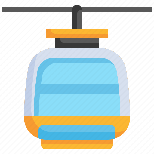 Cable, car, chairlift, cabin, ski, resort, lift icon - Download on Iconfinder
