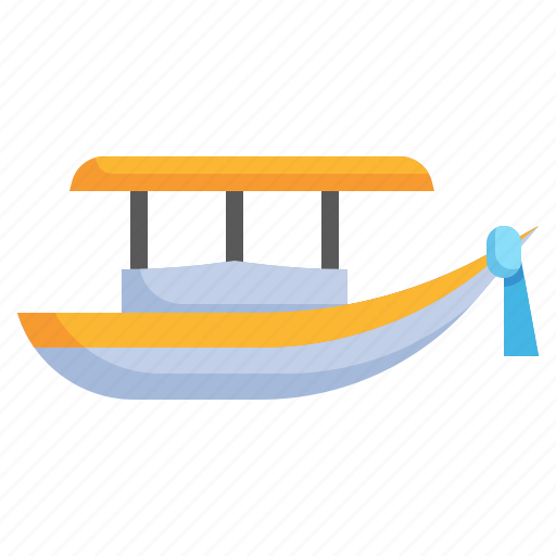 Long, tail, boat, sailing, transportation, sailboat, sail icon - Download on Iconfinder
