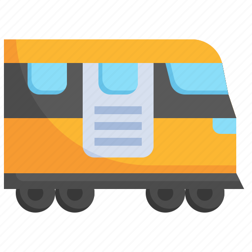 Suburban, train, railway, electrical icon - Download on Iconfinder