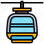 cable, car, chairlift, cabin, ski, resort, lift 