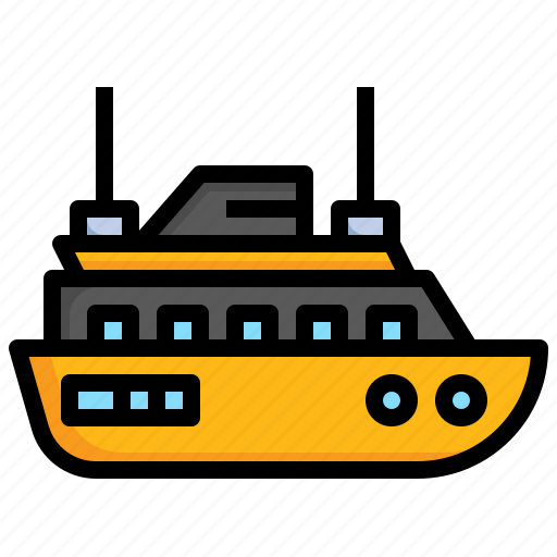Cruise, ship, boat, holiday, transportation icon - Download on Iconfinder