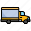 truck, cargo, delivery, deliver, vehicle 