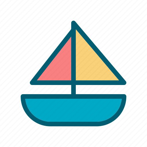 Boat, sail, sea, ship, travel icon - Download on Iconfinder
