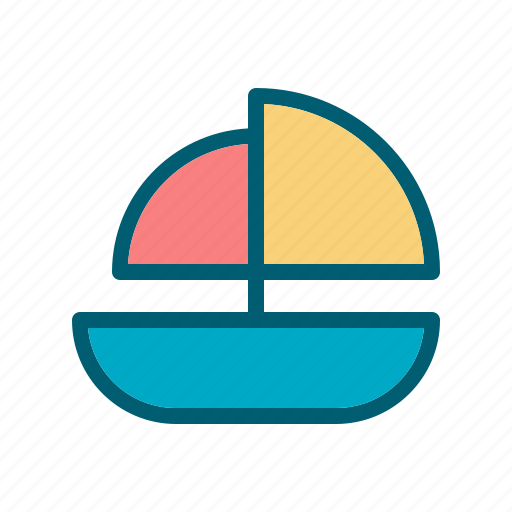 Boat, sail, sea, ship, travel icon - Download on Iconfinder
