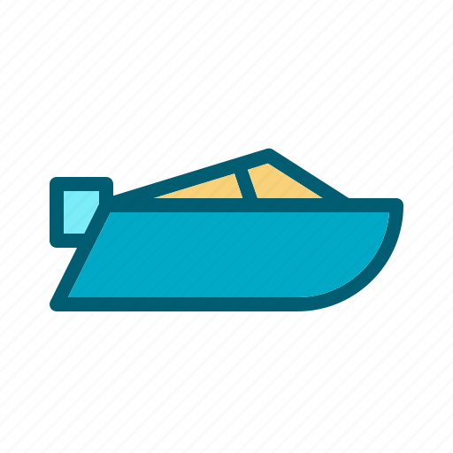 Boat, sail, sea, ship, speed, travel icon - Download on Iconfinder