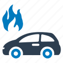 auto insurance, car insurance, fire insurance, flame, vehicle