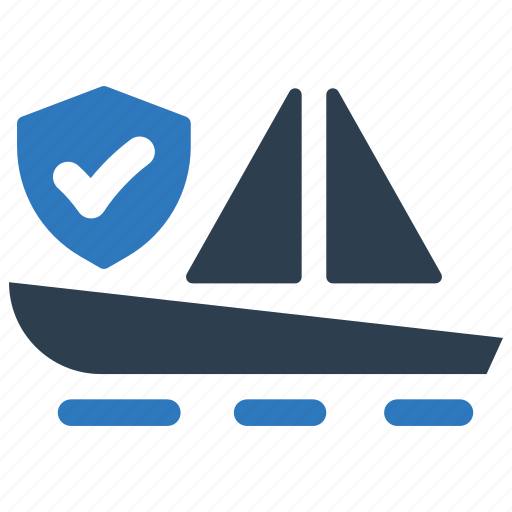 Boat insurance, sailboat, watercraft, yacht, boat icon - Download on Iconfinder