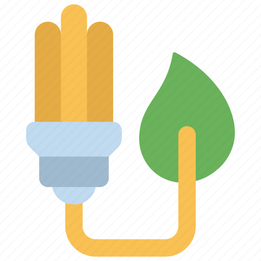 Eco, bulb, leaf, energy, electric, economical icon - Download on Iconfinder