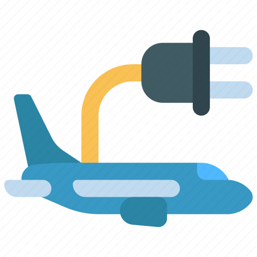 Electric, airplane, energy, aeroplane icon - Download on Iconfinder