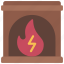 electric, fire, energy, fireplace, home 