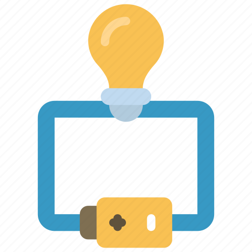 Light, bulb, battery, circuit, energy, school icon - Download on Iconfinder