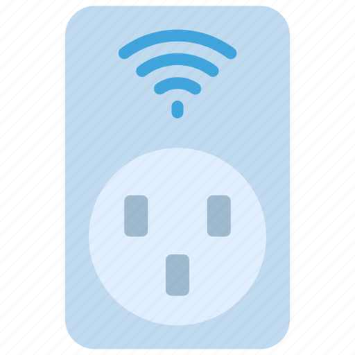 Smart, plug, energy, electric, wifi, wireless icon - Download on Iconfinder