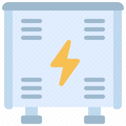 Substation, machine, energy, electric, power icon - Download on Iconfinder