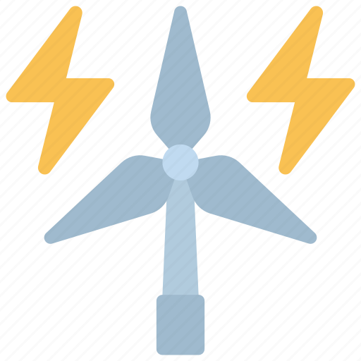 Wind, turbine, power, energy, electric, farm icon - Download on Iconfinder