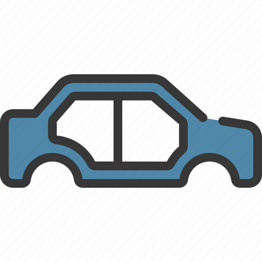 Car, frame, parts, transport, shell, chassis icon - Download on Iconfinder