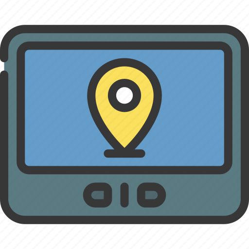 Gps, device, parts, transport, car, maps icon - Download on Iconfinder