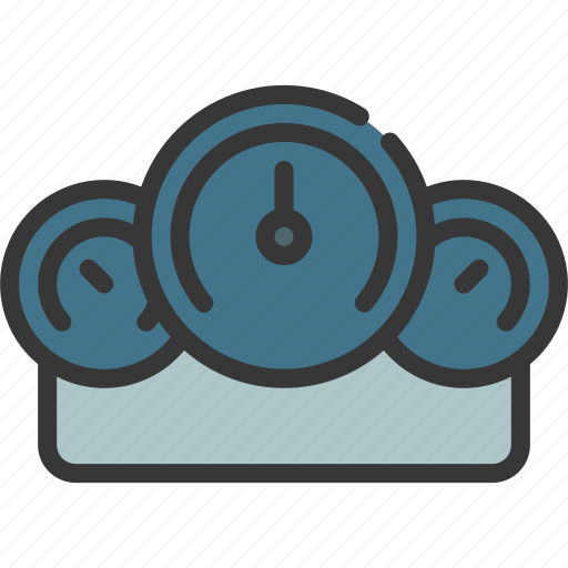 Metres, parts, transport, speedometers icon - Download on Iconfinder