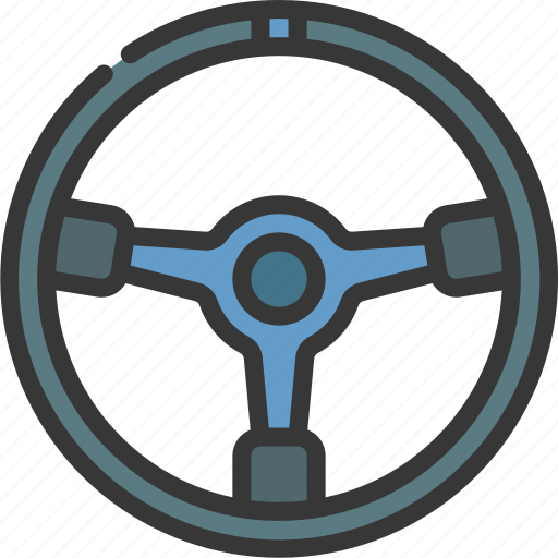 Racing, steering, wheel, parts, transport, car icon - Download on Iconfinder