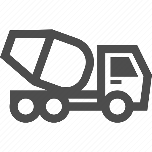 Car, concrete, construction, machine, mixer, transportation, vehicle icon - Download on Iconfinder
