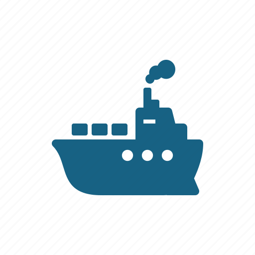 Cargo ship, freighter, ship, vessel icon - Download on Iconfinder