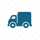 delivery truck, lorry, truck, vehicle
