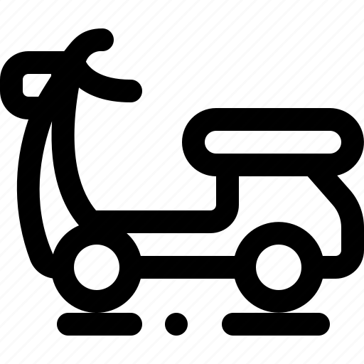 Bike, cycle, delivery, motor, motorbike, motorcycle, vehicle icon - Download on Iconfinder