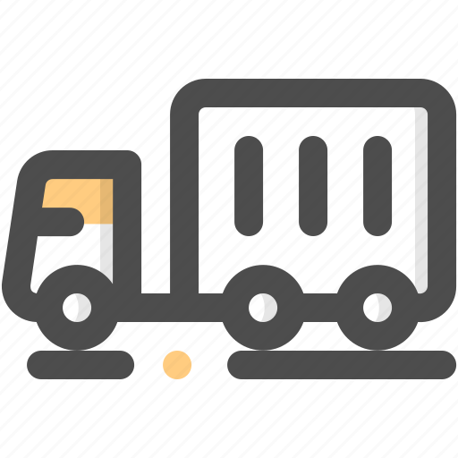 Container, container truck, delivery, logistic, mover truck, truck, vehicle icon - Download on Iconfinder