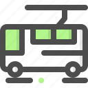 bus, electric bus, public, public transport, transport, transportation, vehicle