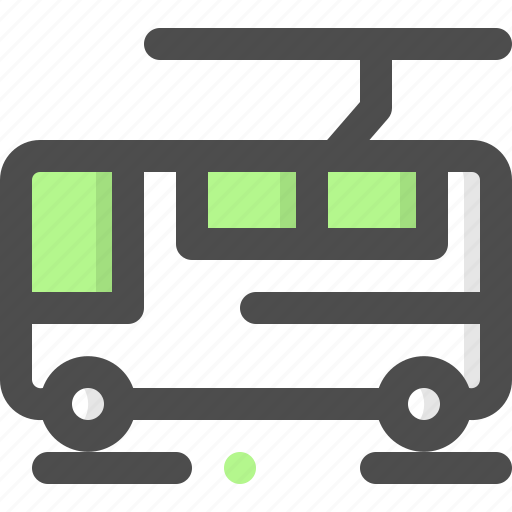 Bus, electric bus, public, public transport, transport, transportation, vehicle icon - Download on Iconfinder