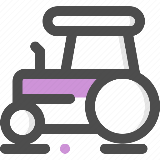 Car, contruction, heavy, heavy vehicle, paver, tractor, vehicle icon - Download on Iconfinder