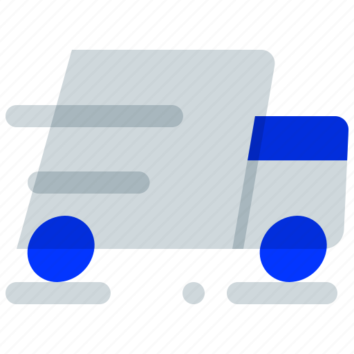 Delivery, delivery truck, fast, mover truck, shipping, transport, truck icon - Download on Iconfinder