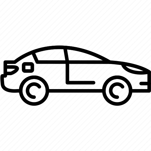 Sedan, auto, automobile, car, front, luxury icon - Download on Iconfinder