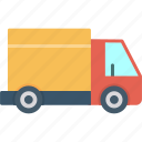 delivery, truck, package, shipping, transport, parcel, fast, logistics, transportation