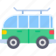 van, automobile, bus, minivan, transport 