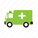 ambulance, car, emergency, four-wheeler, vehicle