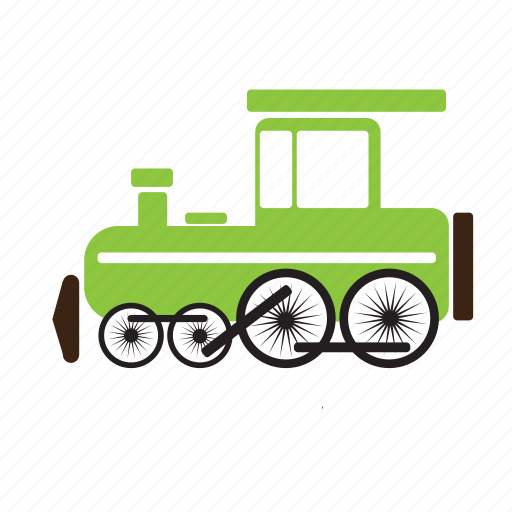 Steam engine, train, transport, vintage icon - Download on Iconfinder