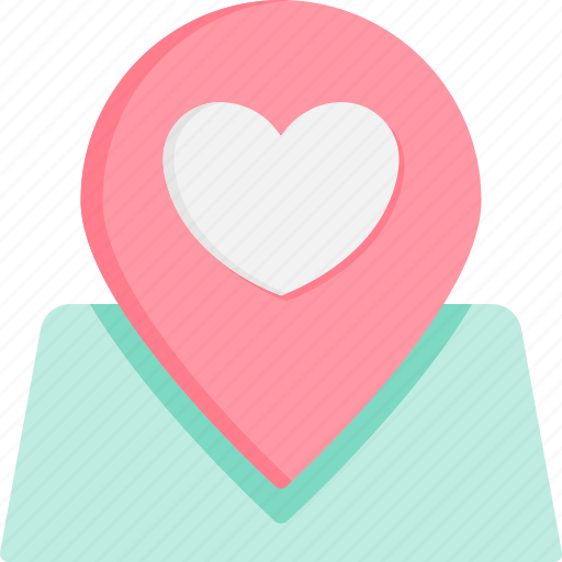 Location, love, position, pin, map icon - Download on Iconfinder