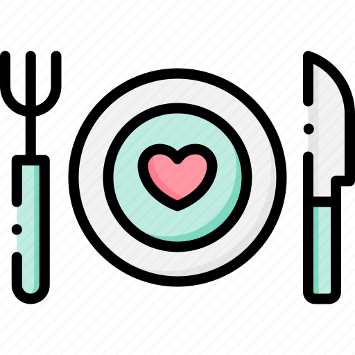 Dinner, plate, food, meal, restaurant icon - Download on Iconfinder
