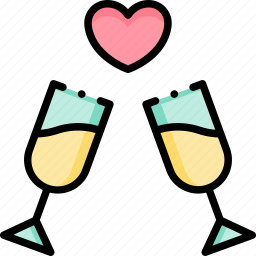 Toast, wine, drink, celebration, party icon - Download on Iconfinder