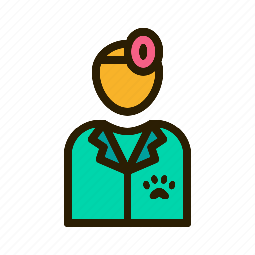 Veterinarian, vet, doctor, animal, avatar icon - Download on Iconfinder