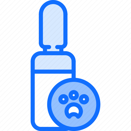 Ampoule, vaccine, paw, medical, veterinarian, veterinary, medicine icon - Download on Iconfinder