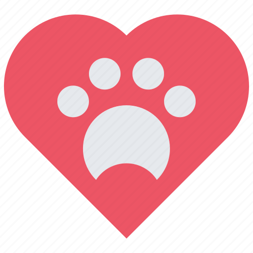 Love, heart, paw, medical, veterinarian, veterinary, medicine icon - Download on Iconfinder