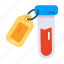 vial tag, sample vial, lab sample, blood sample, sample tube 