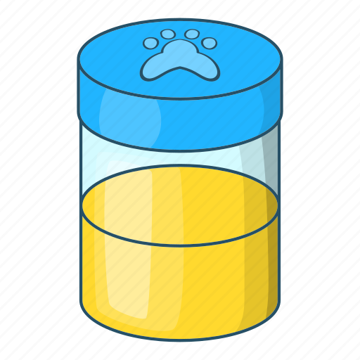 Paw, test, urine, tube icon - Download on Iconfinder