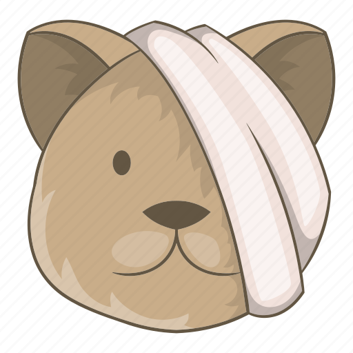 Animal, bandage, cat, eye, head, sick, veterinary icon - Download on Iconfinder