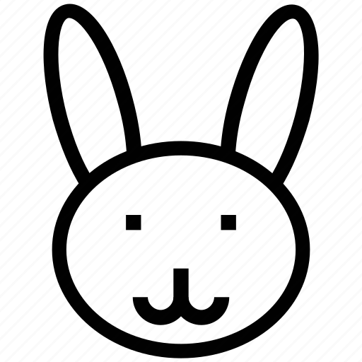 Bunny, hare, rabbit, rabbit face, rodent, wildlife icon - Download on Iconfinder