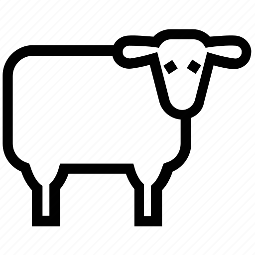 Animal, ewe, farm sheep, lamb, sheep icon - Download on Iconfinder